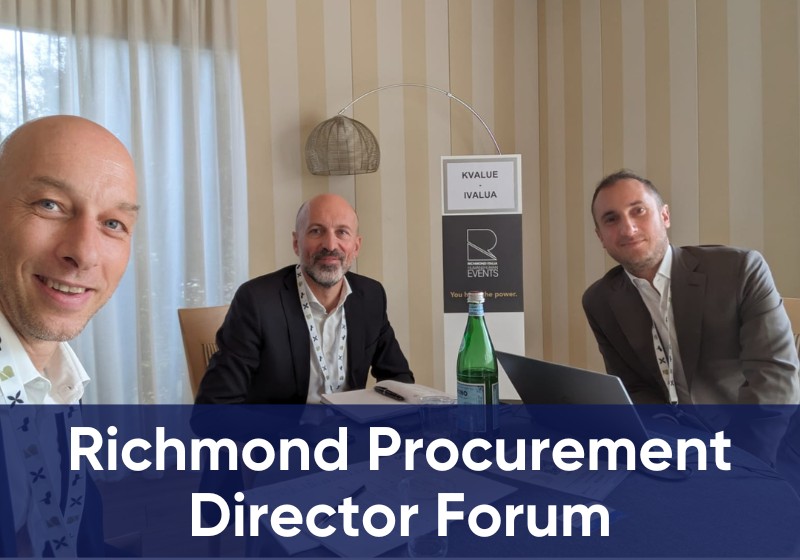 KValue e Ivalua al Richmond Procurement Director Forum